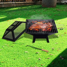 Load image into Gallery viewer, Wallaroo Portable Outdoor Fire Pit for BBQ, Grilling, Cooking, Camping
