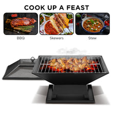 Load image into Gallery viewer, Wallaroo Portable Outdoor Fire Pit for BBQ, Grilling, Cooking, Camping
