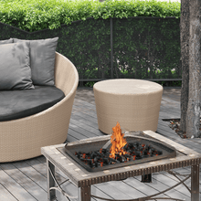 Load image into Gallery viewer, 30&quot; Square Slate Tile Fire Pit Outdoor Patio Heater Fireplace
