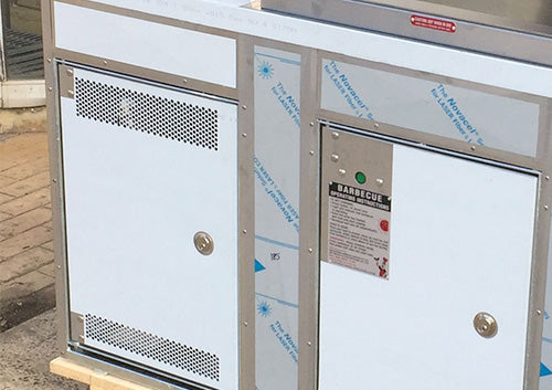 Extra locking door for BBQ Cabinet