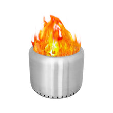 Load image into Gallery viewer, Round stainless steel smokeless fire pit
