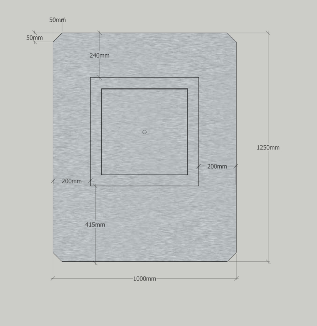 Single accessible bbq cabinet dimensions