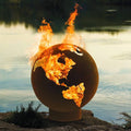 the globe fire pit
