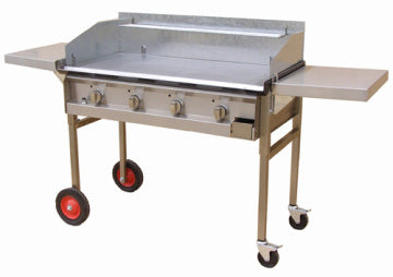 Mobile BBQ with side walls