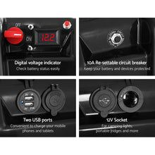 Load image into Gallery viewer, GIANTZ Battery Box 12V Camping Portable Deep Cycle AGM Universal Large USB Cig
