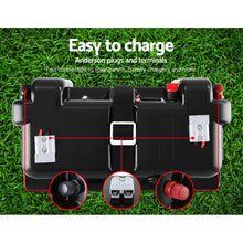 Load image into Gallery viewer, GIANTZ Battery Box 12V Camping Portable Deep Cycle AGM Universal Large USB Cig

