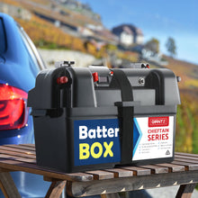 Load image into Gallery viewer, GIANTZ Battery Box 12V Camping Portable Deep Cycle AGM Universal Large USB Cig
