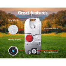 Load image into Gallery viewer, Weisshorn 40L Portable Wheel Water Tank - Grey
