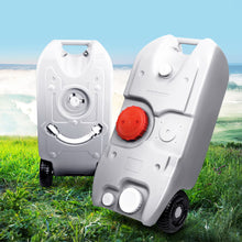 Load image into Gallery viewer, Weisshorn 40L Portable Wheel Water Tank - Grey
