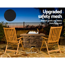 Load image into Gallery viewer, Grillz Stone Base Outdoor Patio Heater Fire Pit Table
