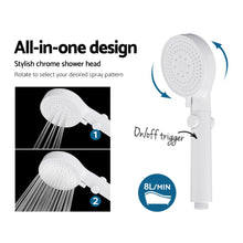 Load image into Gallery viewer, Devanti Outdoor Gas Hot Water Heater Portable Camping Shower 12V Pump Grey

