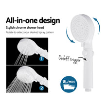 Load image into Gallery viewer, Devanti Outdoor Portable Gas Water Heater 8LPM Camping Shower Black
