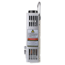 Load image into Gallery viewer, Devanti Outdoor Portable Gas Water Heater 8LPM Camping Shower Silver
