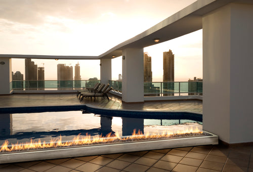 Planika Galio Insert Outdoor Gas Fire 1000mm