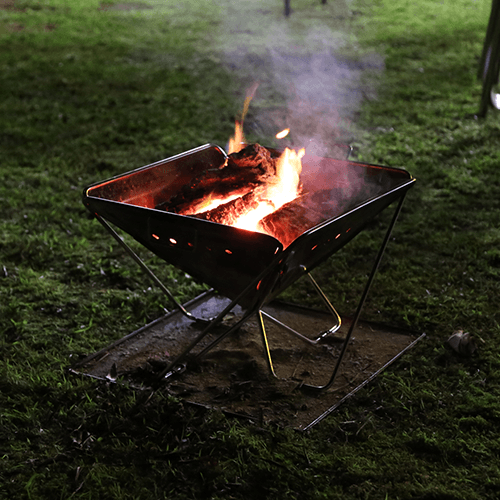 Quokka II folding Camping Fire pit/BBQ - MEDIUM