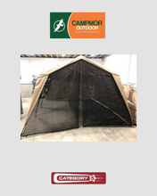 Load image into Gallery viewer, Campmor Canvas Gazebo Mesh end with zip
