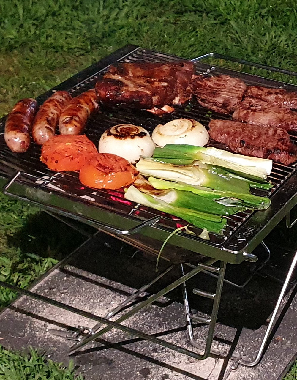 Quokka II folding Camping Fire pit/BBQ - MEDIUM