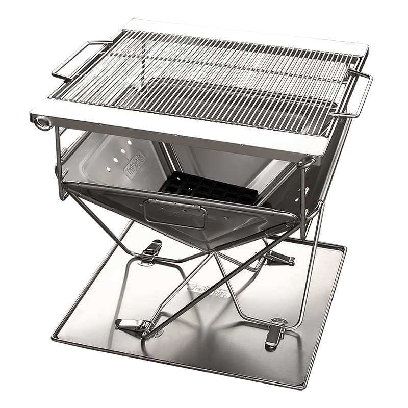 Quokka II folding Camping Fire pit/BBQ - LARGE