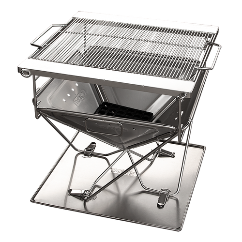 Quokka II folding Camping Fire pit/BBQ - LARGE