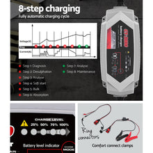 Load image into Gallery viewer, Smart Battery Charger 3.5A 12V 6V Automatic SLA AGM Car Truck Boat Motorcycle Caravan
