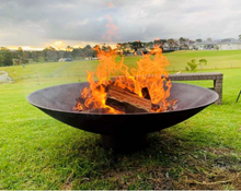 Load image into Gallery viewer, Round Outdoor Cauldron fire pit - 1200mm 
