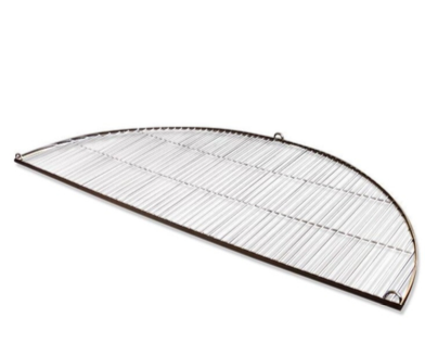 Stainless Steel Fire Pit Cooking Half Grills