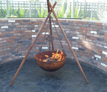 Load image into Gallery viewer, The Tripod fire pit
