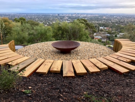 The Cauldron fire pit - 1200mm