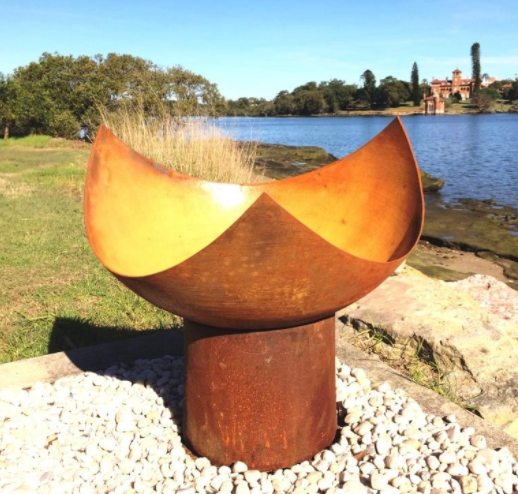 The Chalice fire pit