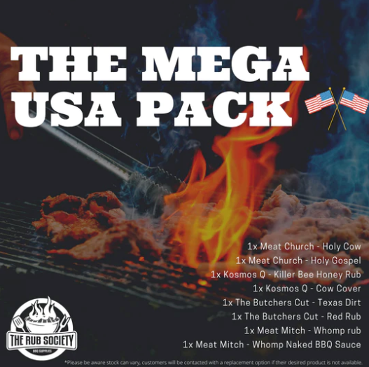 The Mega USA Meat Rub Pack