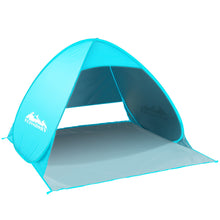 Load image into Gallery viewer, Weisshorn Pop Up Beach Tent Camping Hiking 3 Person Sun Shade Fishing Shelter
