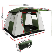 Load image into Gallery viewer, Weisshorn Camping Tent 6 Person Tents Family Hiking Dome

