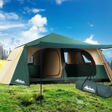 Load image into Gallery viewer, Weisshorn Instant Up Camping Tent 8 Person Pop up Tents Family Hiking Dome Camp
