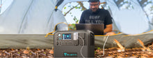 Load image into Gallery viewer, BLUETTI Portable Power Station AC200MAX, 2048Wh LiFePO4 Battery Backup, Expandable to 8192Wh w/ 4 2200W AC Outlets (4800W Peak), 30A RV Output, Solar Generator for Outdoor Camping, Home Use, Emergency(MUST WORK WITH B230)
