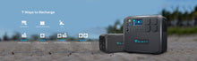 Load image into Gallery viewer, BLUETTI Portable Power Station AC200MAX, 2048Wh LiFePO4 Battery Backup, Expandable to 8192Wh w/ 4 2200W AC Outlets (4800W Peak), 30A RV Output, Solar Generator for Outdoor Camping, Home Use, Emergency(MUST WORK WITH B230)
