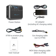 Load image into Gallery viewer, Bluetti Portable Power Station AC200P 2000WH 2000W Solar Genrator for Van Home Emergency Outdoor Camping Explore - Black
