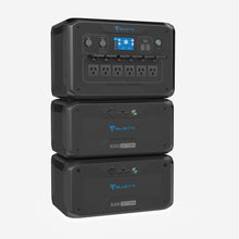Load image into Gallery viewer, BLUETTI Expandable Power Station AC300 and B300 External Battery Module, 3072Wh LiFePO4 Battery Backup w/ 6 3000W AC Outlets(6000W Peak), Solar Generator For Home Backup, Vanlife, Emergency
