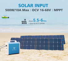 Load image into Gallery viewer, Bluetti Portable Power Station EB150 1500WH 1000W Solar Genrator for Van Home Emergency Outdoor Camping Explore- Black
