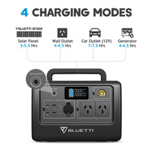 Load image into Gallery viewer, BLUETTI EB70 Portable Power Station 800W 716Wh LiFePo4 Battery with AU plug for Camping Outdoor Home Off-grid Black
