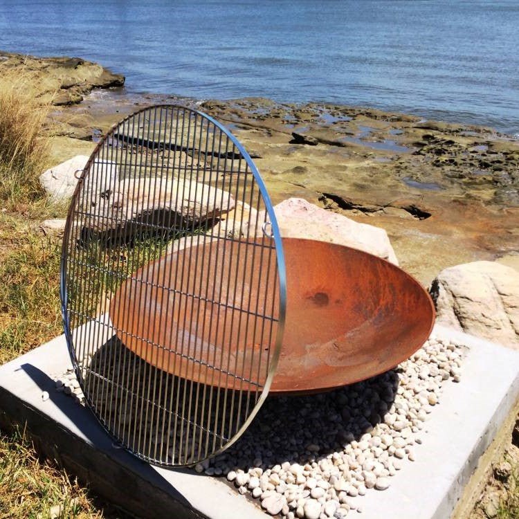 Stainless Steel Fire Pit Cooking Grill